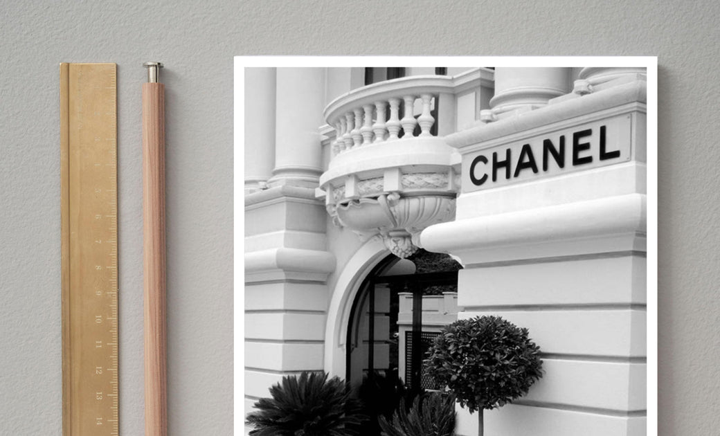Coco Chanel Printable Poster Photography Art Paris Street 