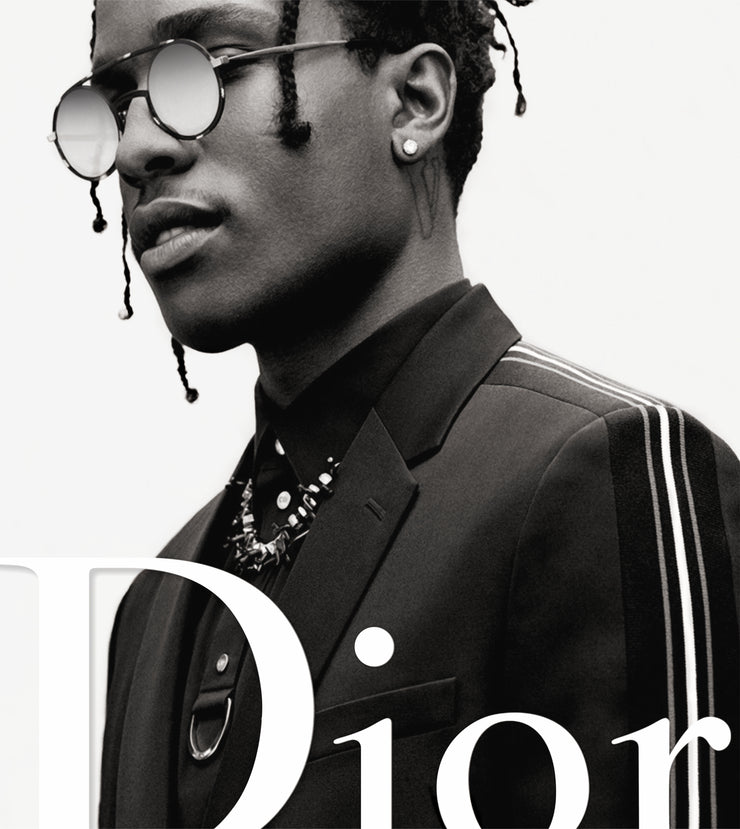 Travis Scott Dior Poster - ASAP Rocky Poster - Travis Scott Photography - Black & White Music Fashion Photography - Wall Art - Instant Download - High Res 300 DPI