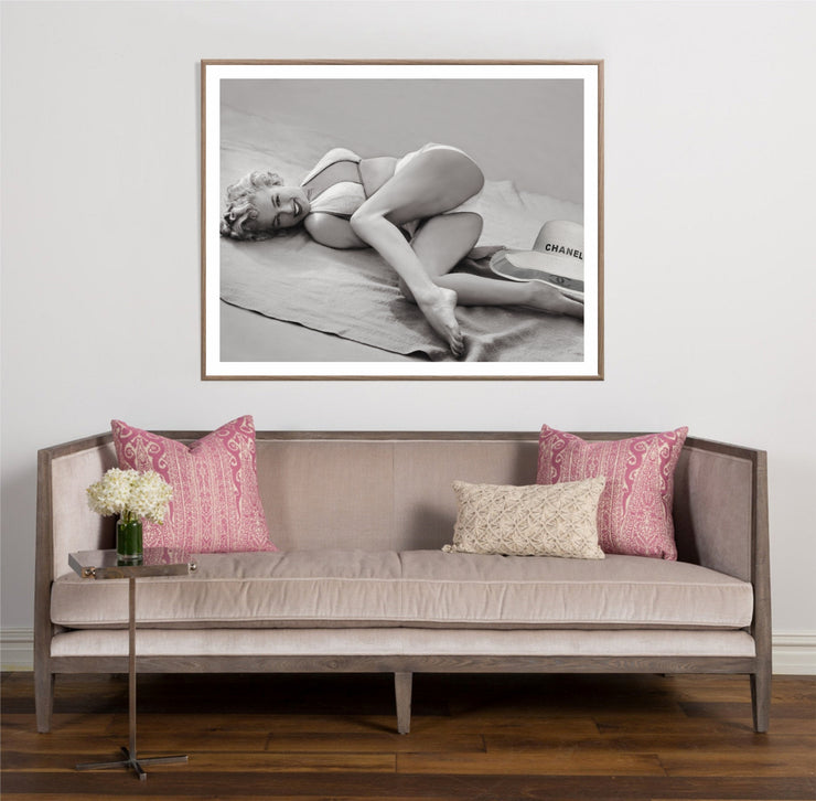 Marilyn Monroe Art Photography Poster -  Chanel Art Print - Fashion Wall Art - Classic Hollywood - Instant Download - High Res 300 DPI