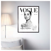 Audrey Hepburn Poster - Vogue Vintage Cover 1959 Magazine Art Poster - Fashion Wall Art - Digital Art - Fashion Home Decor