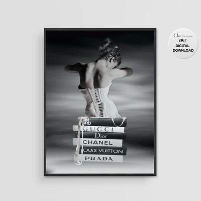 Fashion Art Photography - Digital Art - Chanel - Dior - Gucci - Louis Vuitton - Tom Ford - Prada