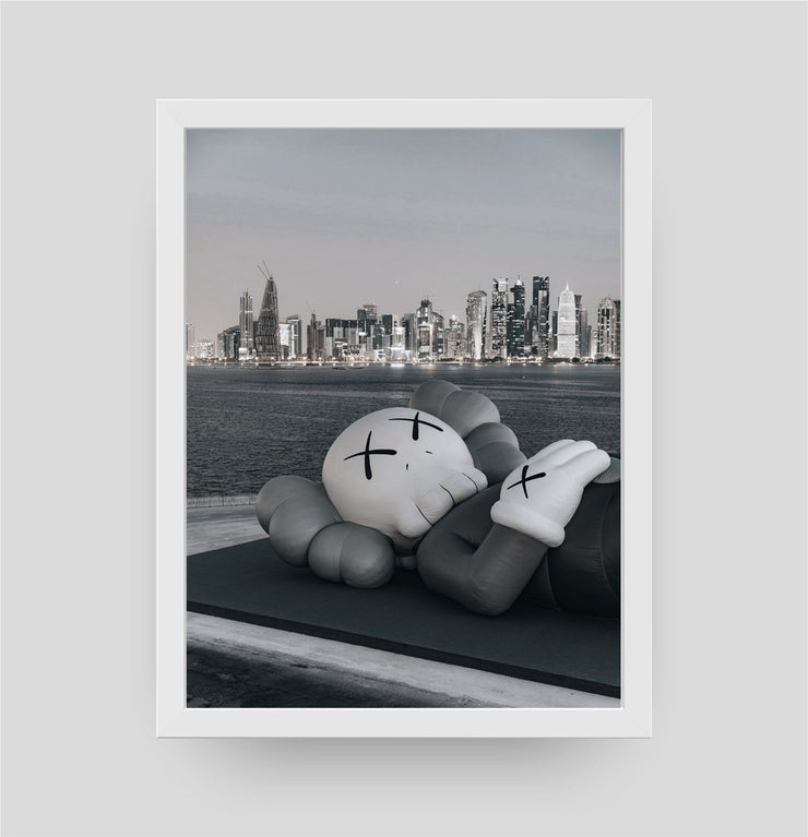 Kaws Hypebeast Set of 3 Posters/Prints | Off White Luxury Wall Art | Kaws Poster/Print | Set of 3 Designer Poster