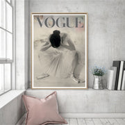 Vogue Ballet Dancer Art Poster - Fashion Wall Art - Digital Art - Vogue Vintage Magazine - Vogue Watercolor Art Print - Home Decor