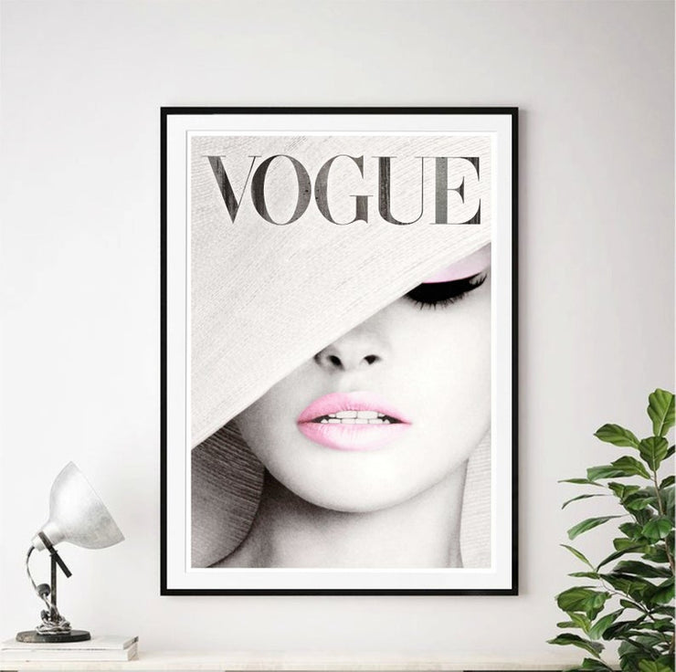 Vogue Posters - Fashion Wall Art - Set Of Three (3) Prints